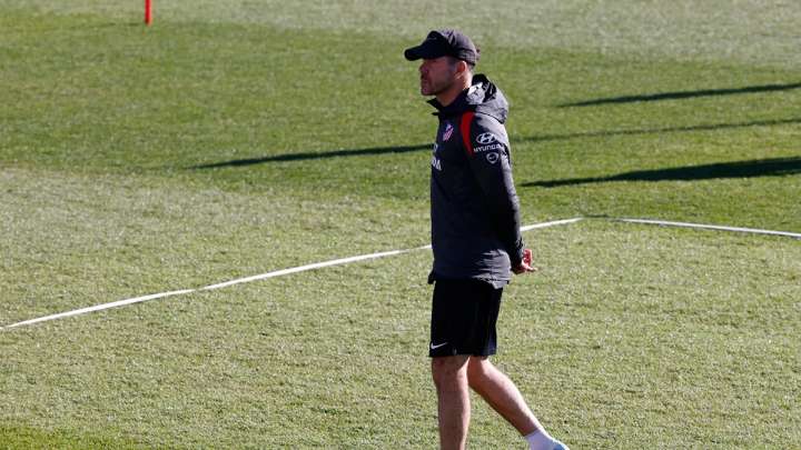 Simeone mantiene la duda de Oblak para medirse al Oviedo