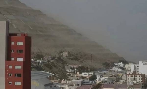 Rige una alerta roja por vientos en Comodoro Rivadavia y naranja en gran parte de Chubut