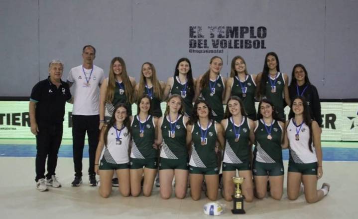 Se juega la Copa Argentina de vóleibol para los Sub 14