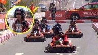 Carla Jara fue la ganadora del karting de la Teletón en Sierra Gorda: "Me chocaron estos traicioneros"