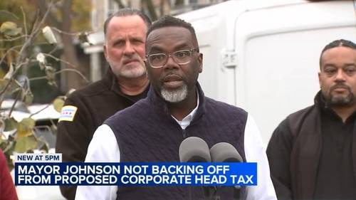 Chicago Mayor Brandon Johnson not backing off from proposed corporate head tax