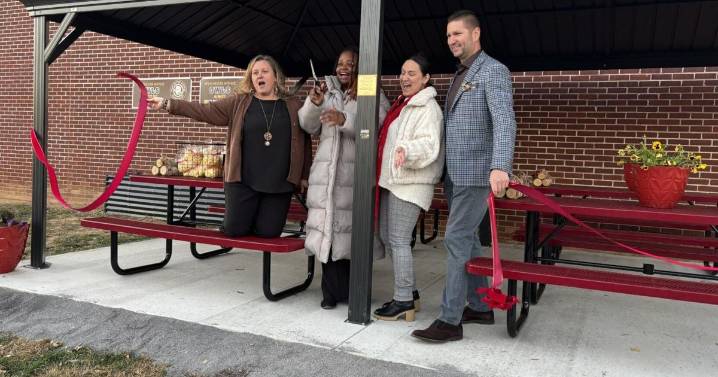 Winchester Avenue Elementary’s new outdoor classroom creates more opportunities for students