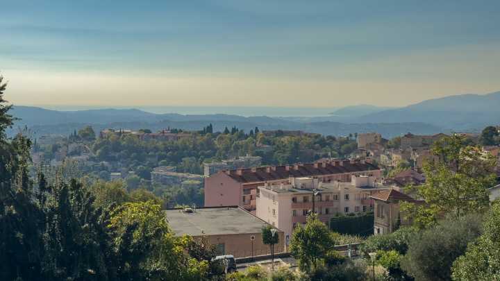 A scenic road trip in the French Riviera