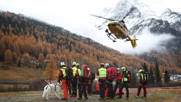Mueren cinco turistas alemanes tras avalancha en los Alpes