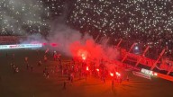 Universitario de Deportes festejó su tricampeonato junto a su hinchada
