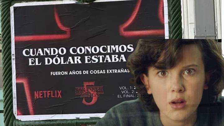 De no creer: una publicidad reveló a qué precio estaba el dólar cuando empezó la serie de Stranger Things