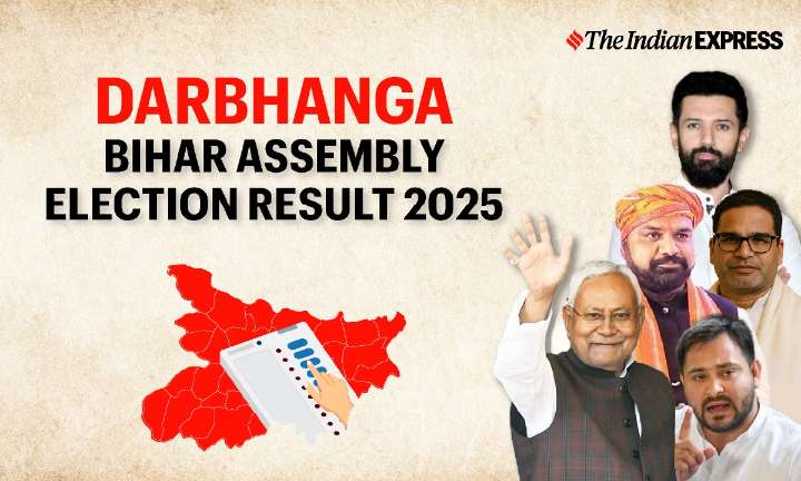 Darbhanga (Bihar) Assembly Election Results 2025 Live: Winner, Runner