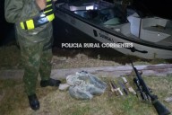 Flojo de papeles: Secuestran armas y mallones en la costa del Río Paraná