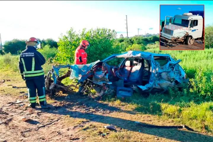 Falleció el joven que estaba grave tras el choque entre un auto y un camión