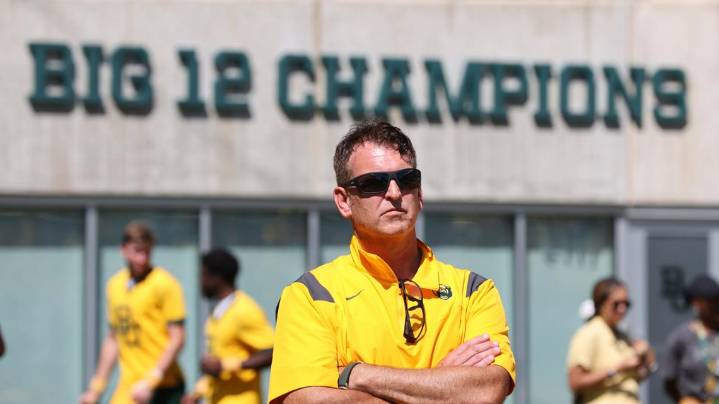 Baylor investigates alleged sideline confrontation between AD Mack Rhoades, player