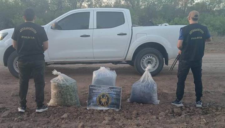 Plan Paraná: lo atraparon con más de 50 kilos de hojas de coca en un operativo
