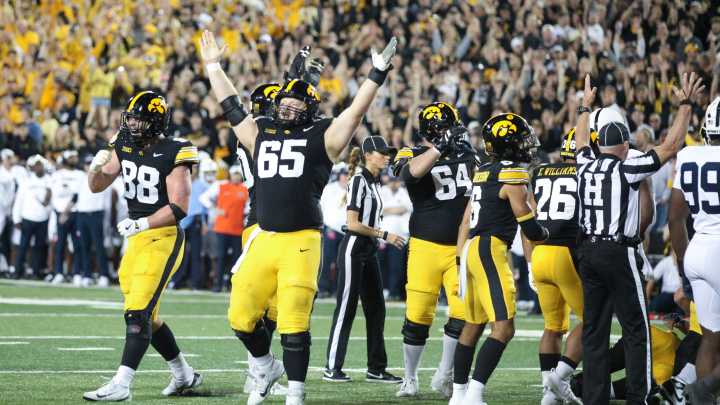 Did Iowa football land in first College Football Playoff rankings?