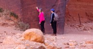 Southern Utah woman sentenced for defacing ancient petroglyphs
