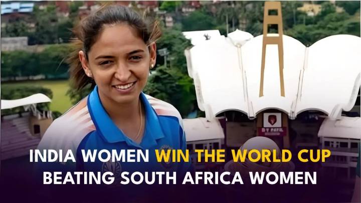 India Women Create History, Lift First-Ever ODI World Cup After Thrilling Win Over South Africa