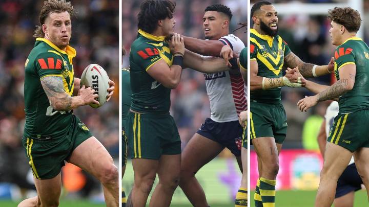 NRL 2025: Australia def. England, win Ashes series, Kangaroos, second Test, Cameron Munster, Hudson Young, Tino Fa’asuamaleaui vs Dom Young brawl, sin bin, Everton, result, scores, videos