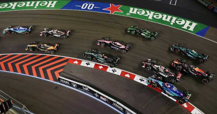 Tapa de alcantarilla suelta interrumpe segunda sesión de F1 en Las Vegas