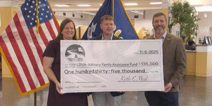 Over $100K collected at OMV to help military families