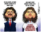 Cartoon: JD Vance on Halloween