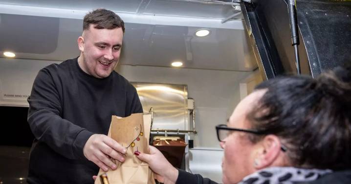 Luke Littler lovin' it at McDonald's as he swaps dart boards for Happy Meals