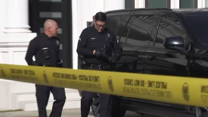 Shots fired during attempted home break