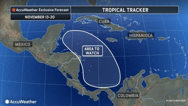 Cold wave, first freeze to hit Florida as hurricane season wraps up