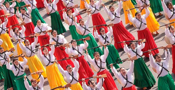 Todo listo: desfile de la Revolución Mexicana en Morelia iniciará a las 10:00 h