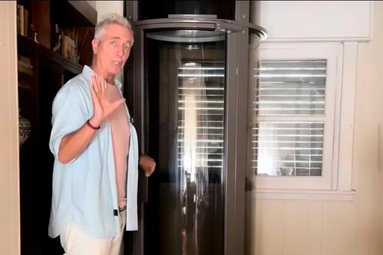 Marley instaló un ascensor en la casa de su mamá que se produce en Paraná: “¡Hasta Justin Bieber tiene uno!”