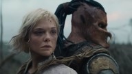 Elle Fanning Explains What She Did Between Takes While Strapped To Her Predator: Badlands Co