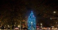 Numerica Tree Lighting at Riverfront Park this evening