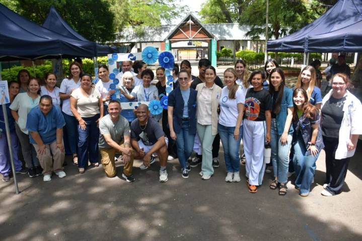 RESISTENCIA: El Perrando Conmemoró El Día Mundial De La Diabetes