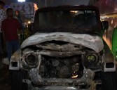 ‘Thar’ SUV catches fire in Bhubaneswar, no casualties reported