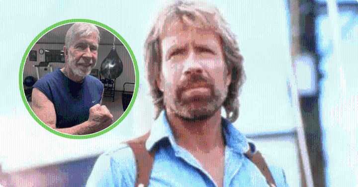 Chuck Norris Is Still Impressively Setting Fitness Standards At 85