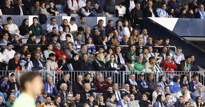 Búscate en las gradas de La Rosaleda en el Málaga CF