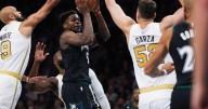 Edwards caps 39-point performance with unlikely 3 as Timberwolves hold off Celtics