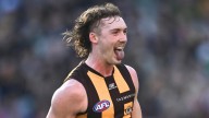 Hawks young gun Josh Weddle cops it from teammates over $10m Essendon offer