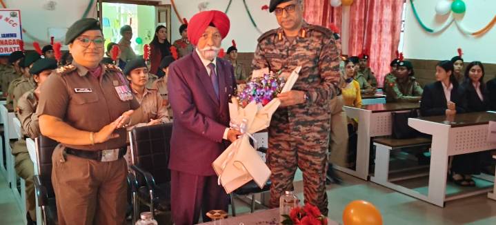 GCW Gandhi Nagar JK Girls Bn celebrates 78th NCC Day