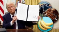 Trump firma decreto para retirar aranceles de carne de res, plátanos, café y tomates
