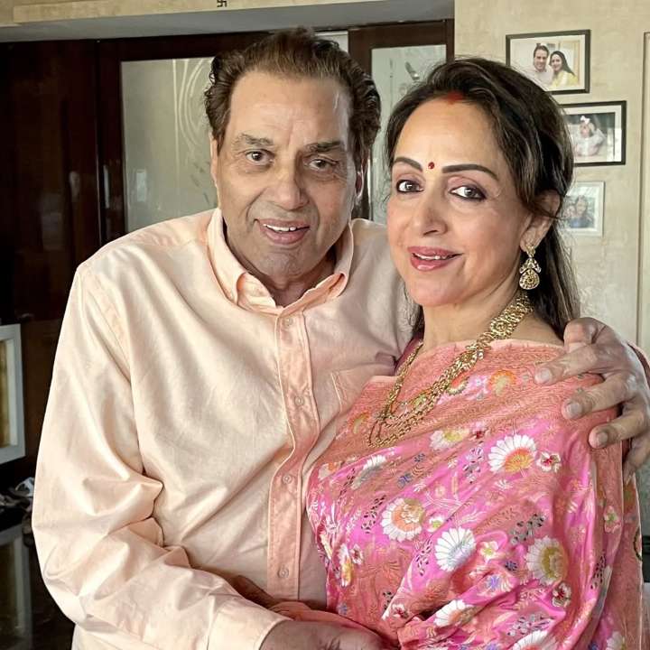 ‘Dharamji is getting better,’ says Hema Malini