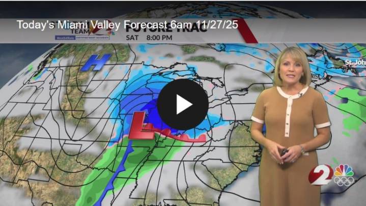 Windy and cold conditions for Thanksgiving, and a weekend storm to watch