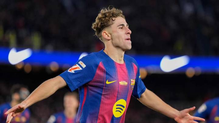 Fermín López, dos semanas de baja por una lesión en el sóleo