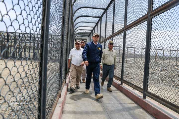 Presidente José Jerí constató los resultados del operativo realizado en el penal El Milagro, en La Libertad