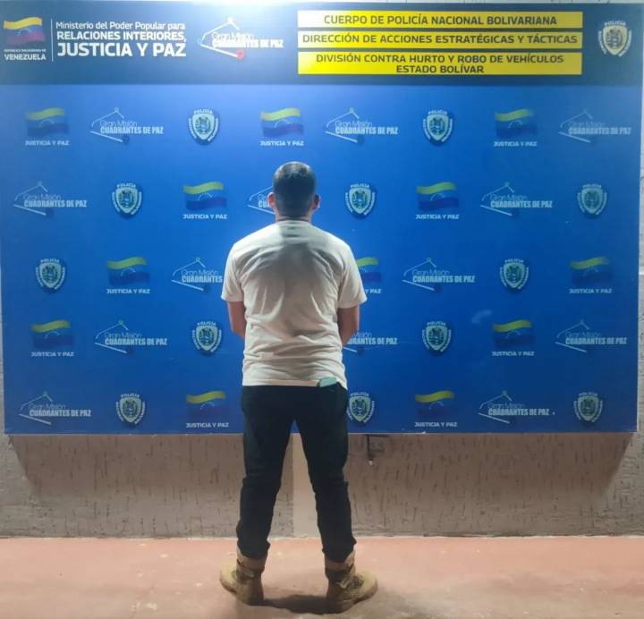 Capturado solicitado por robo agravado en el Paseo Caroní