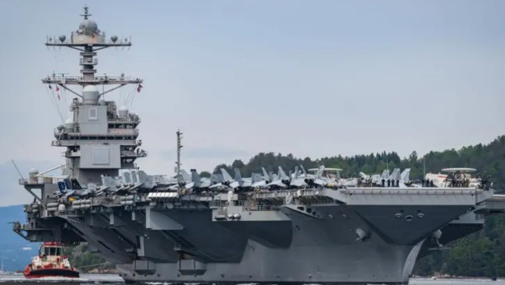 El portaaviones USS Gerald Ford, el más grande del mundo, llega al Caribe para reforzar la lucha antidrogas