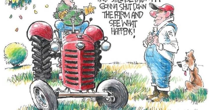 Editorial Cartoon: Shut down