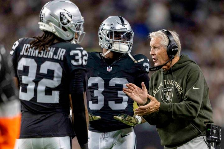 Raiders’ Pete Carroll won’t force youngsters onto field during lost season
