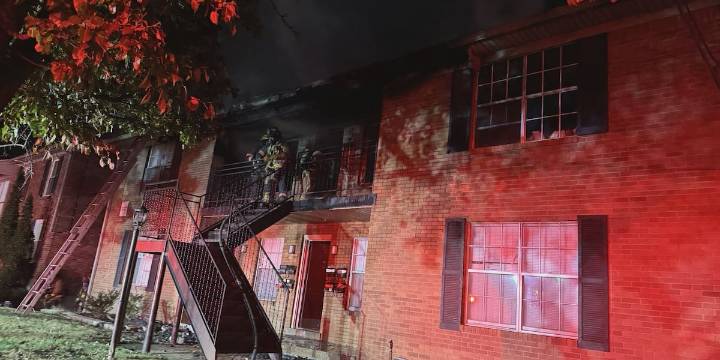 Person in hospital after being rescued from Bashford Manor apartment fire