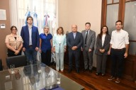 Fuentes mantuvo una reunión con el titular de la Asociación Argentina de Presupuesto y Administración Financiera Pública
