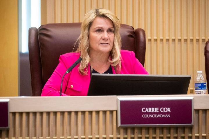 Henderson Councilwoman Carrie Cox indicted, prosecutors say