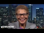 Mayor Bass: We were really worried about the SNAP benefits, and we had put extra money in food banks