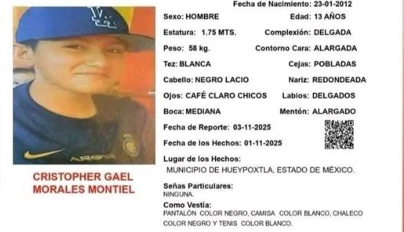 Madre de Gael intensifica su búsqueda en Hueypoxtla